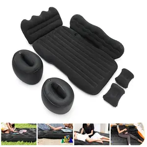 Portable car backseat air mattress-car, SUV and camping trip air bed Inflatable Sleeping Bag Travel Accessories