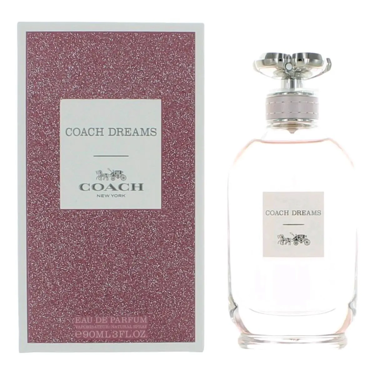 Coach Women's 3oz Dream Eau De Parfum Spray - EDP Perfume Fragrance, Floral Eau Perfume with Bitter Orange, Cactus Floral & Gardenia Blend, Evokes Freedom, Spray Perfume, Edp Sprays