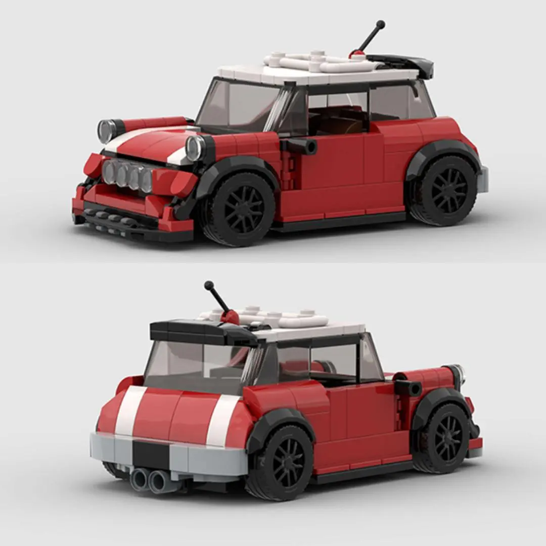 243pcs Moc Classic Building Block Car Model Set, Stem Building Blocks Educational Toy, DIY Assembly Kit for Adults, Perfect Gift for Birthdays & Holidays