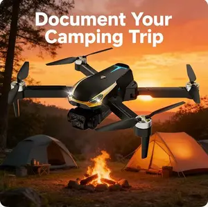 Aerial Drone M8 Pro 2026 - GPS Positioning, 4K UHD EISCamera, 5G WiFi FPV, Brushless Motors, Optical Flow Hover,Intelligent Obstacle Avoidance, Auto Return, 360° Stunt Roll,Two Batteries