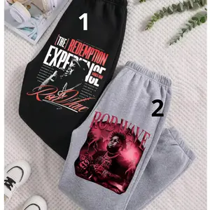 Rapper Rod W4ve Sweatpants, Hip Hop "The Redemption Experience Tour" Pants, Redemption Clothing, Music Gift For Fans, USA Made