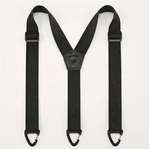 Stealth Hidden Suspenders with 3-Snap Loops 1.48" Comfort Wide Strap | Invisible Under-Shirt Design | The Secret to a Perfect Fit for Men & Women Safety Harness Kit