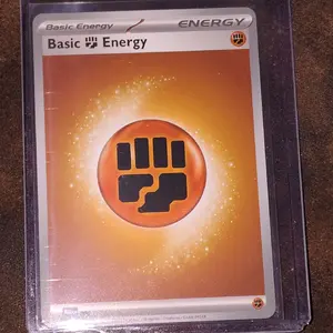 Pokémon Basic Fighting Energy Mega Evolution 2025 Common #006 Trading Card Game