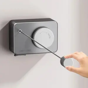 Retractable Durable & Convenient Clothesline, 1 Count Wall Mounted Clothesline, Space Saving Laundry Solution for Apartments, Backyards & Laundry Room