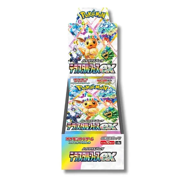 Terastal Festival EX Pokemon JAPANESE Booster Box