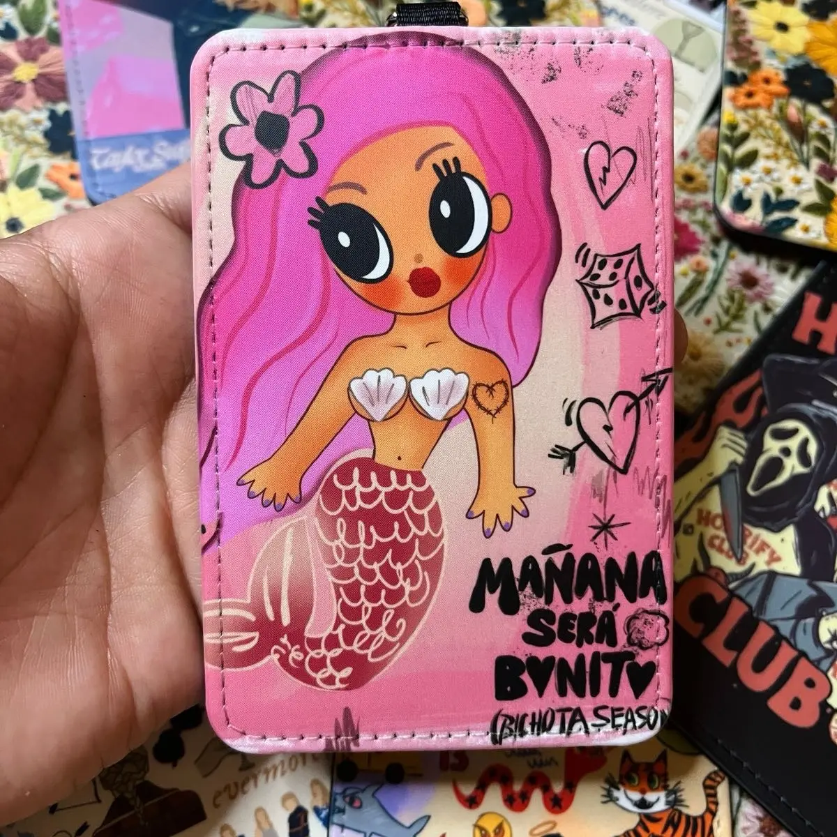 MSB Mermaid Card Holder Keychain 001