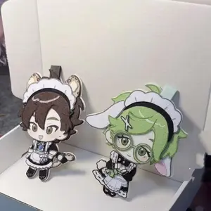 Anime Nu: Carnival Olivine Eiden Plushie Car Pendant Fans Xmas Gift Weaving Hand-woven Fabric Stacks Pendant Backpack Keychain