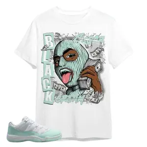 11 Low Igloo Graphic T-shirt, No Sugar No Cream Tee Shirt Match 11 Low Igloo Prism Mint Sneaker, Full Color Selection, Pick Your