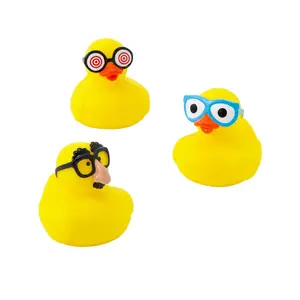 Quirky Classic Gags Rubber Ducks - 12 Pc. for Fun Prizes and Giveaways