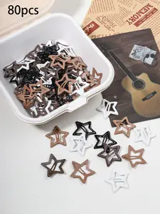 Star Shaped Hair Clips, Hairpins, Cute Hair Accessories for Women & Girls, Minimalist Headwear Suitable for Thick Hair, Fashion Hair Accessories for Party, Daily Clothing Decor