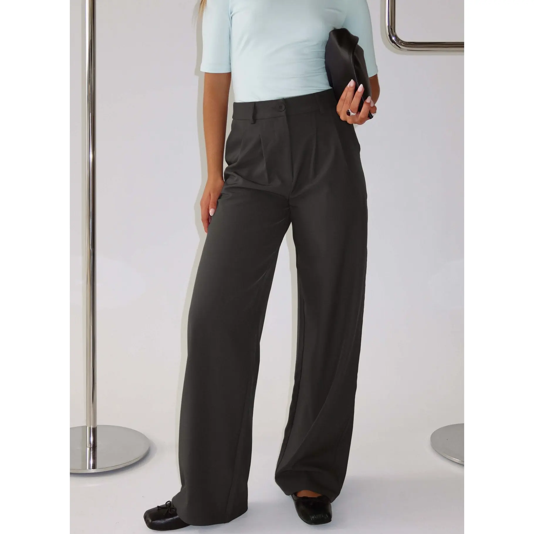 Archer Pants Slate Petite