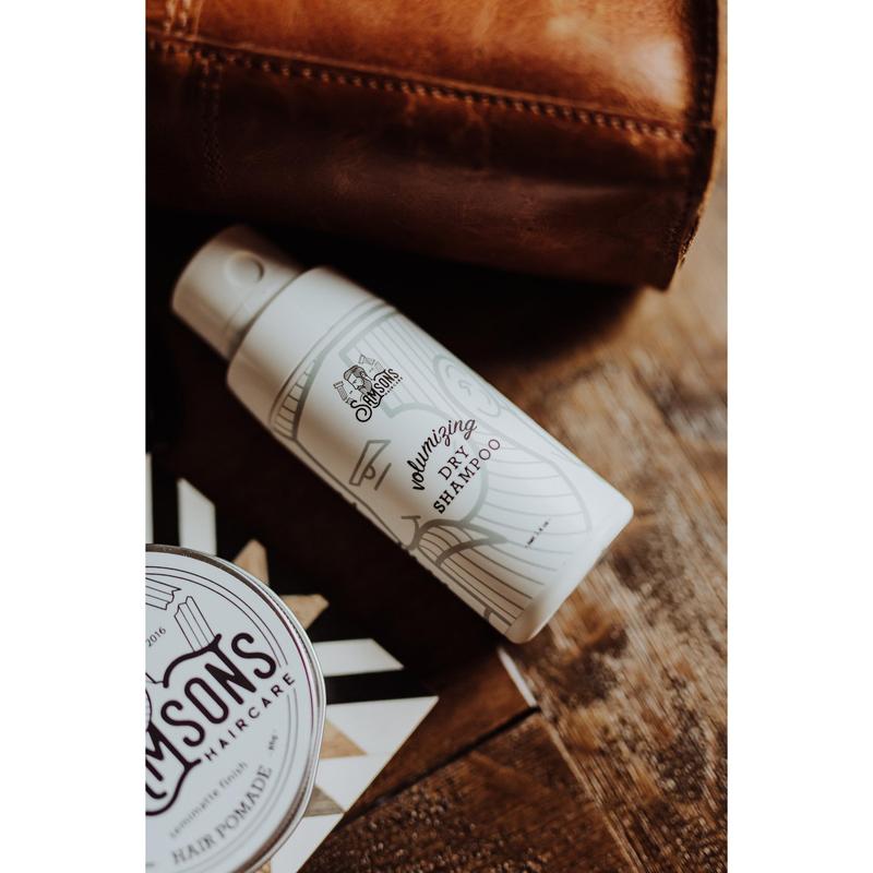 Samson's Volumizing Matte Powder for Effortless Styling and Hold