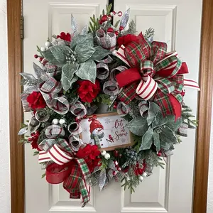 Winter Wreath - Festive Holiday Decoration