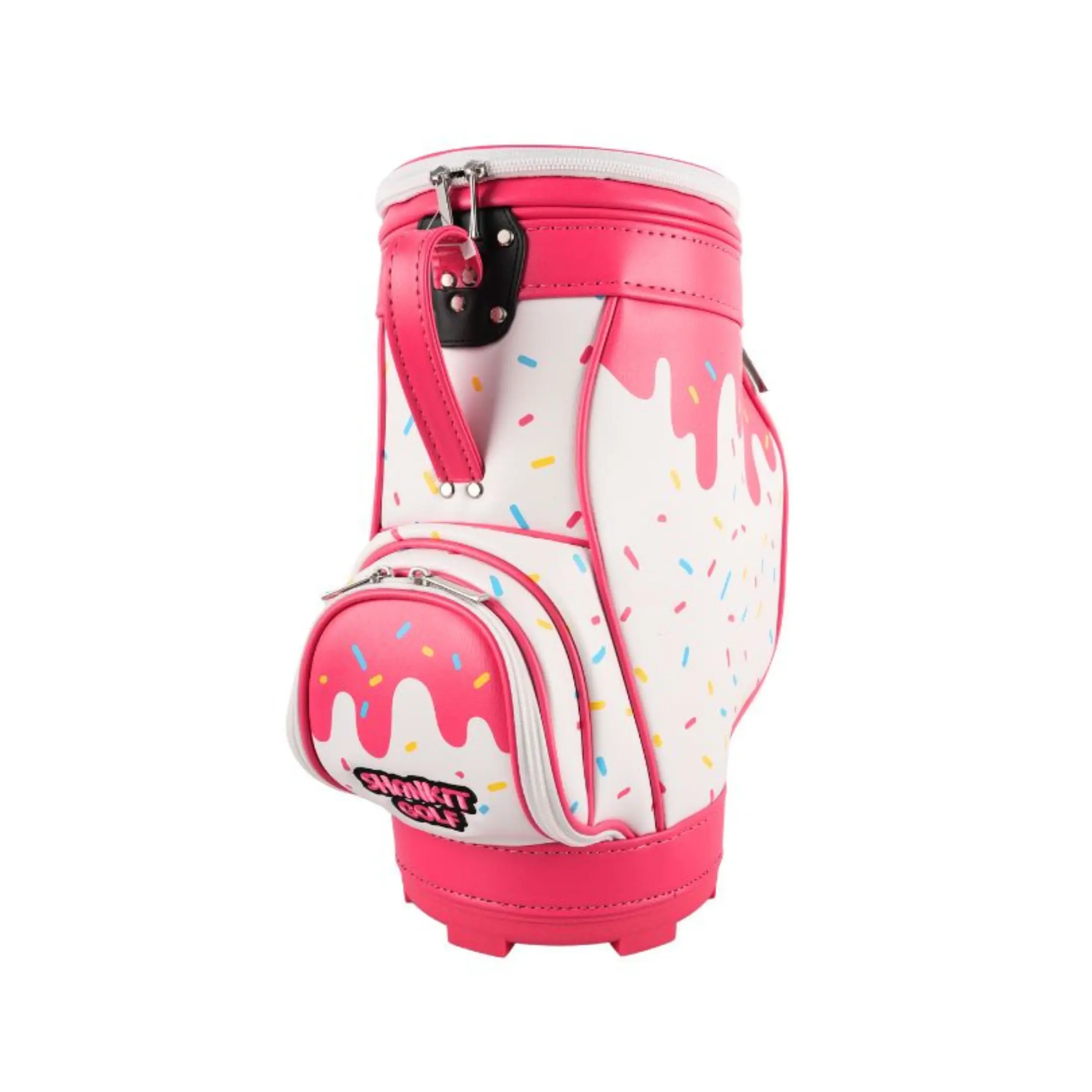 SHANKITGOLF Drippy Ice Cream Den Caddy - Versatile Cooler with Top Zipper Closure & Removable Insert for Adults - Ideal Drinkware