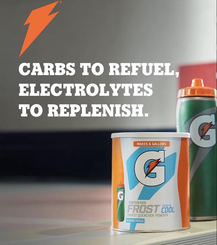 Gatorade Thirst Quencher Glacier Freeze, Powdered Energy Drink Mix, 50.9 oz, 1 Count