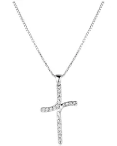 Montana Silversmiths Women's Bend Don't Break Cross Necklace - Nc6228