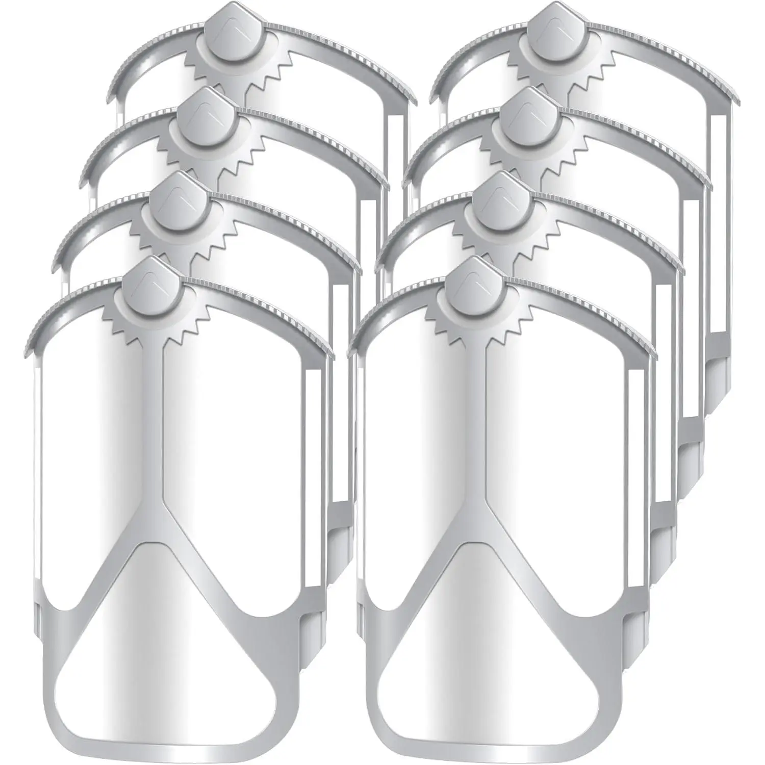 8 Pack Flying Insect Trap Refill Cartridges for Indoor House Home Compatible with ZEVOPlug-in Light ZEVOM364 and Max, 100% Fit Replacement Refills