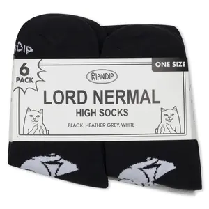 Lord Nermal Socks 6 Pack (Multi)