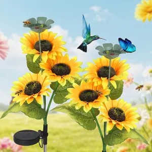 sunflower solar lights