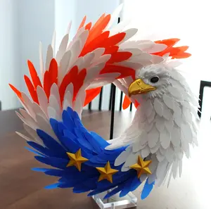 3D Printed Eagle Wreath