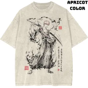 Ichigo Kurosaki Vintage Graphic Tees, Bleach T-Shirt, Bleach Shirts, Anime Clothing, Unisex Manga Anime Shirt Top Menswear Womenswear Streetwear