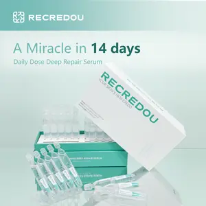 RECREDOU Daily Dose Deep Repair Serum 8D Hyaluronic Acid PDRN Cellular Revitalization Multi-Collagen Lifting Radiance Elasticity for Deep Nourishment Hydration Long-lasting Moisture Boosts Skin Brightness Smooths Fine Lines Glass-skin Glow