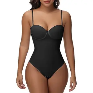 Strapless Shapewear Corset Bodysuit