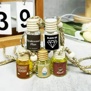 Scented Car Air Freshener - Long Lasting Car Diffuser - Last 60+ Days teakwood, Car Scents