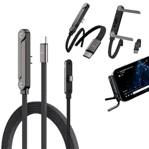 Youbird 240w Super Fast Charge Dual-In-One Charger and Phone Stand Compatible with Samsung Type-C iPhone  Office, Car Travel