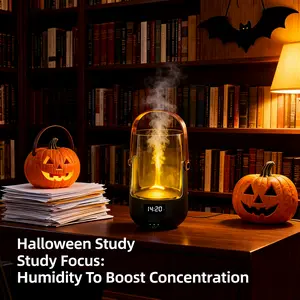 200ML Vintage Flame Diffuser (Cozy Nights Redefined): Programmable Aromatherapy, Safety Auto-Off relaxing  humidifier