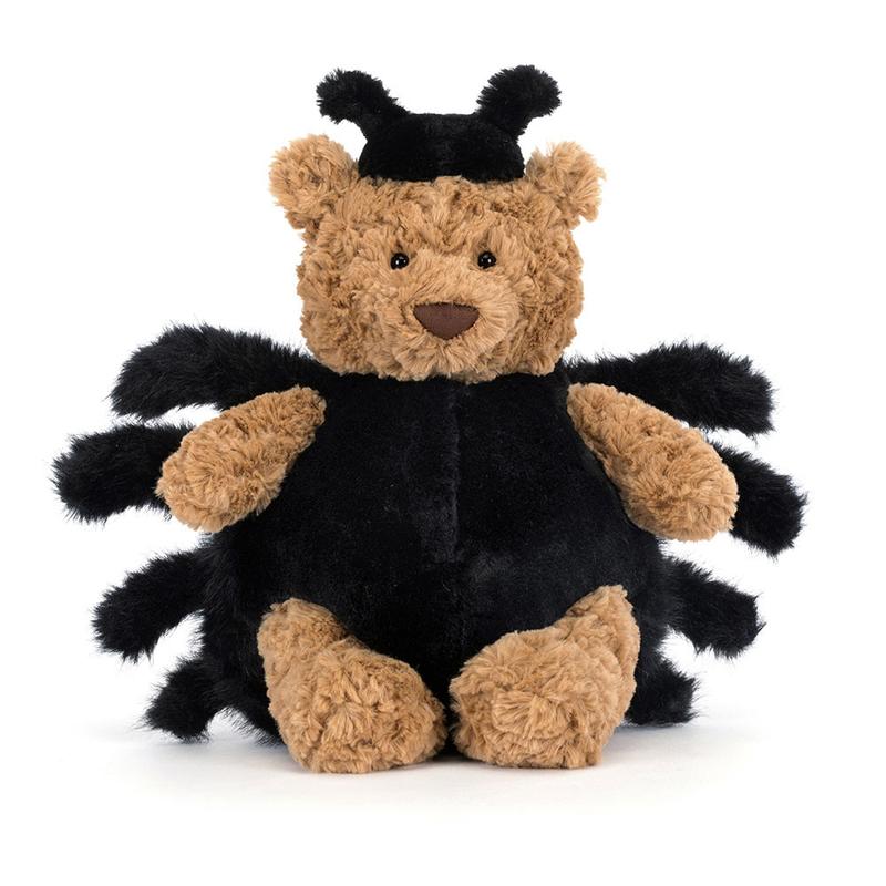 Jellycat Jellycat Bartholomew Bear _Spider_ Huggable Soft Plush Toy - Perfect for Christmas & Valentine_s Day Gift for Kids & Adults (2)