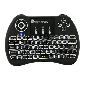 Beastron Mini Wireless Keyboard with Touchpad 2.4G USB Remote Controller for Smart TV PC Android TV Box model MKB-BB1