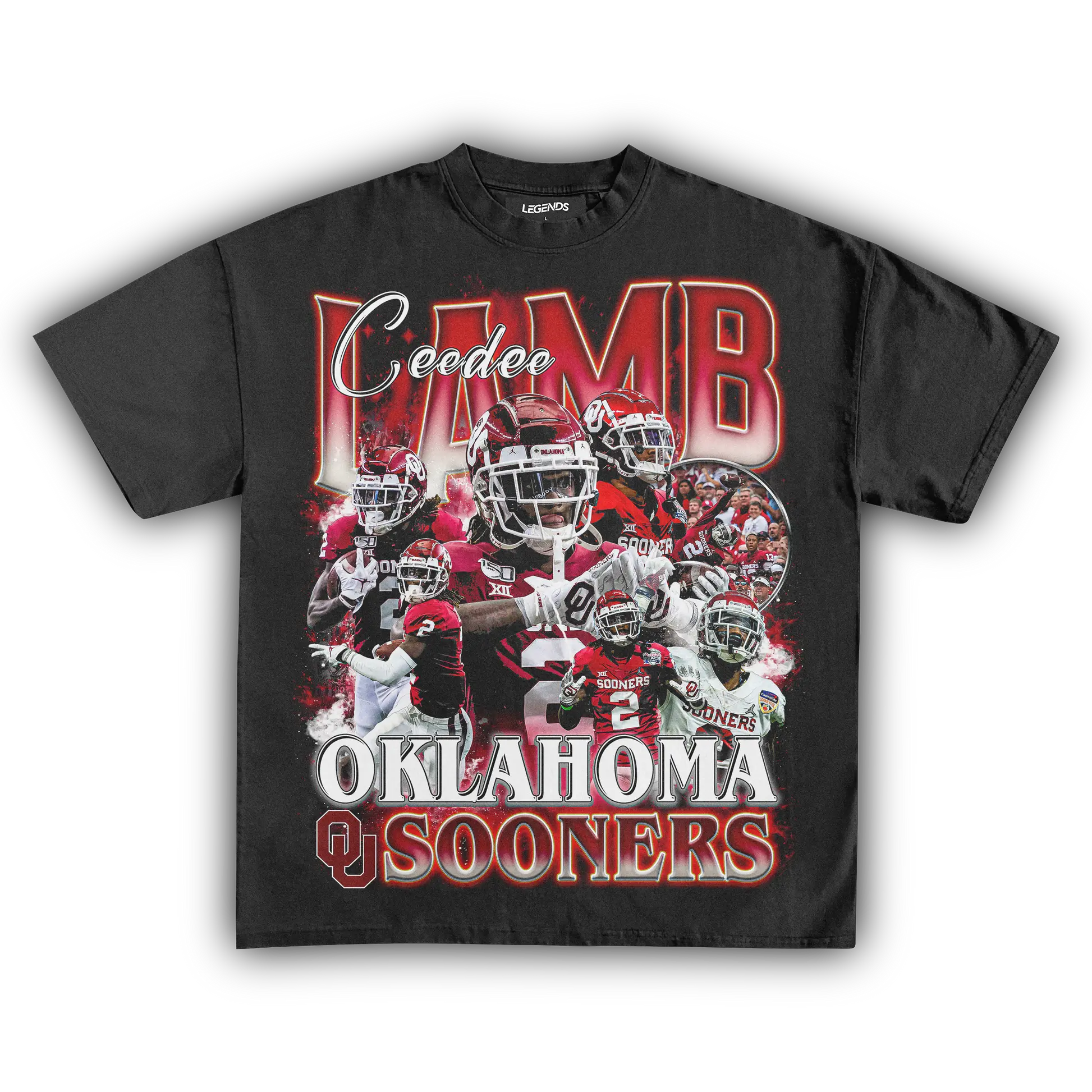 CEEDEE LAMB SOONERS GRAPHIC T-SHIRT, VINTAGE Y2K UNISEX, GIFT FOR FAN