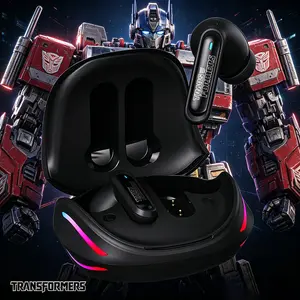 TRANSFORMERS TWS In-Ear Headphones, Bluetooth 6.0 Wireless Earbuds with ENC Noise Cancellation, 40ms Low Latency Gaming Audio Electronic, Hi-Fi Stereo Deep Bass, 24H Playtime Fast-Charging Case, Sweatproof Voice Control for iPhone Android