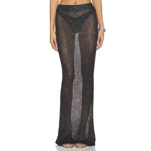 superdown Miranda Maxi Skirt in Black