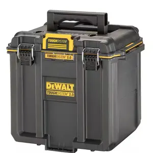 DEWALT 15.25 in. ToughSystem 2.0 Compact Deep Tool Box, Tool Organization Solution, Universal Fit, Strong Magnets, Top-Grade Plastic, For Ferrous Surfaces