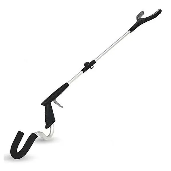 StrongArm Ergonomic Reacher Grabber with Hook & Magnet