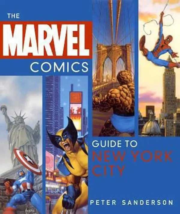 USED Book - The Marvel Comics Guide to New York City by Sanderson, Peter (Paperback) - english
