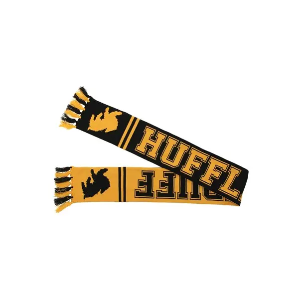 Hufflepuff Reversible Knit Scarf - Harry Potter, One Size, Spot Clean