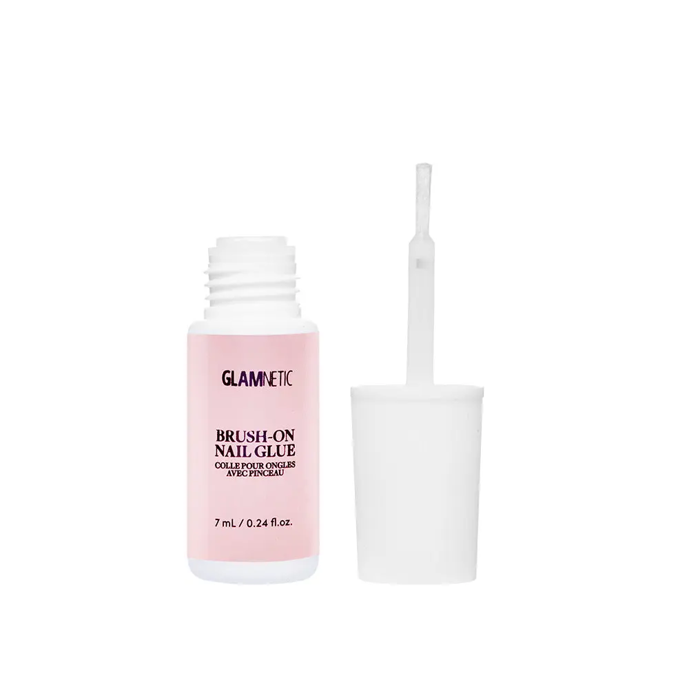 Glamnetic Brush-On Nail Glue for Non Damaging Press On Nails Application Glamnetic Brush-On Nail Glue for Non Damaging Press On Nails Application