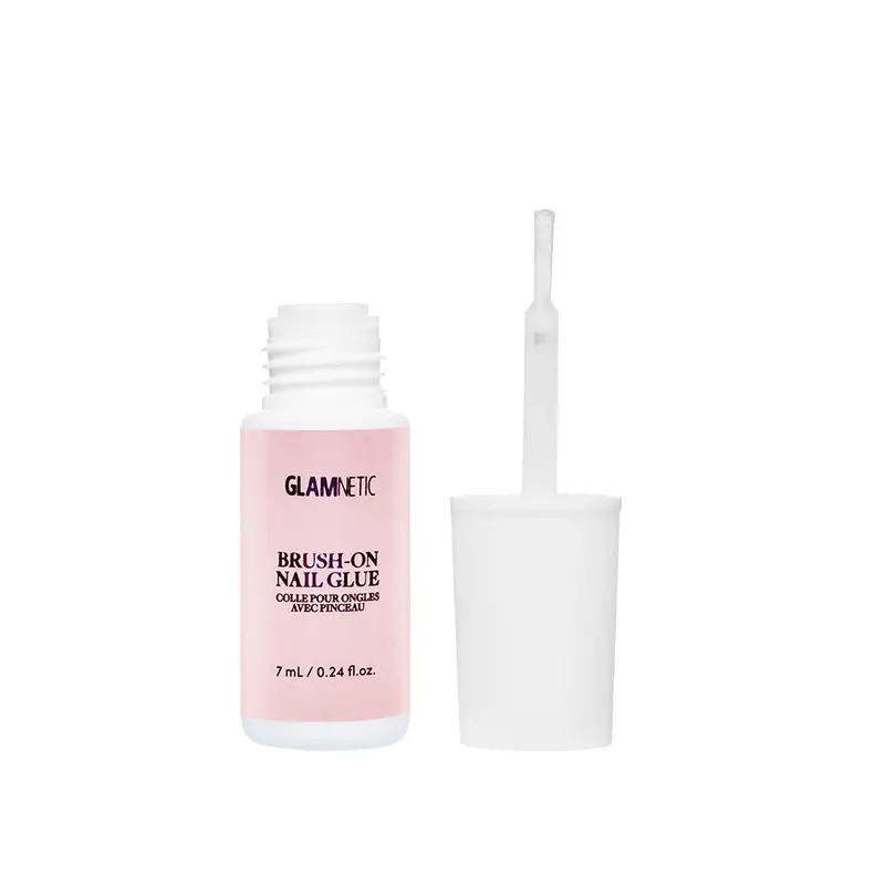 Glamnetic Brush-On Nail Glue for Non Damaging Press On Nails Application