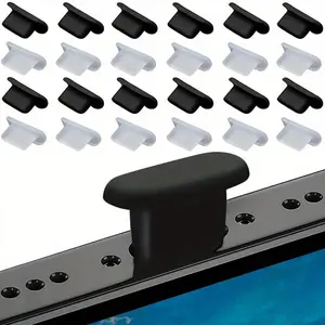 10pcs iPhone Dust Plug Silicone Cap, Compatible with Lightning Charging Port, Durable & Stylish Design, Essential Accessory for Iphones