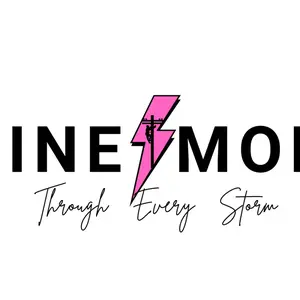 Line Mom 3x3 sticker