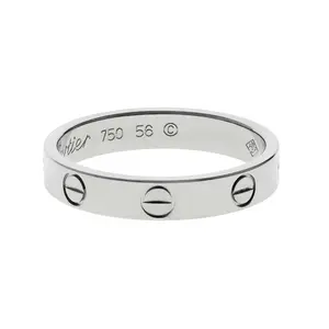Pre-owned Cartier Love Ring Size 56