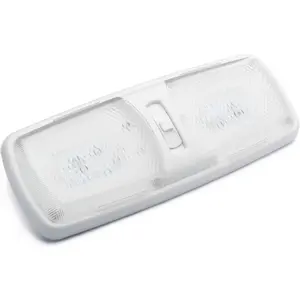 RV LED Lights Interior – Soft & Cozy Warm Light - Camper Ceiling Light Fixture 12 Volt LED Lights for RV Interior with 3-Way Switch for RV Lighting (1-Pack)