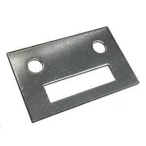 Olympus Locks OL12 5 SS Large Slot Strike Plate - Stainless Steel