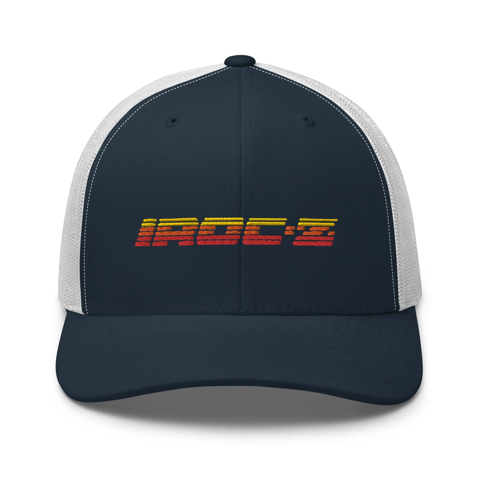 Retro 1980's Chevy Camaro IROC-Z Logo Trucker Cap