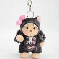 5.9 Inches Pink Skull Bat Mini Bear