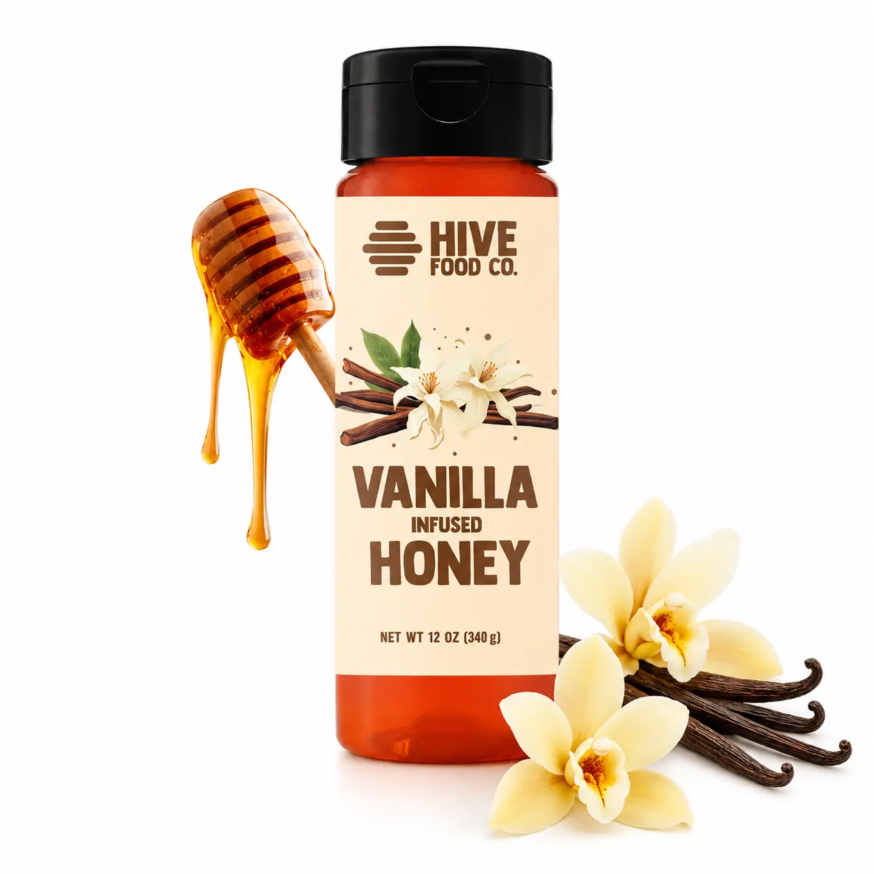 Vanilla Bean Infused Honey