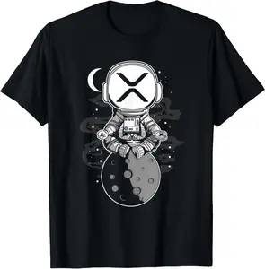Ripple Spacesuit, Crypto Trader Cryptocurrency Xrp Moon T-Shirt